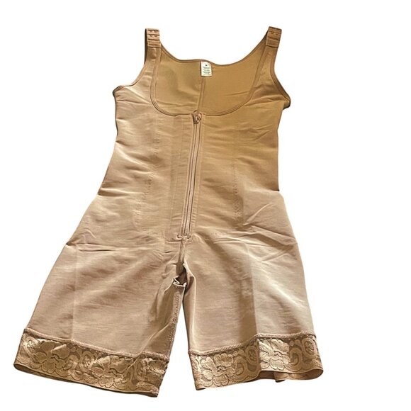 Underbust Front Zipper Post Surgery Tummy Control Fajas Colombianas Shapewear - Picture 6 of 11